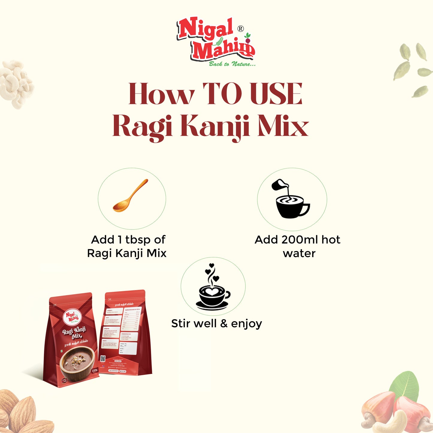 Ragi Kanji Mix