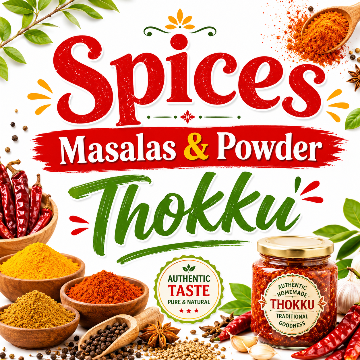 Spices & Thokku