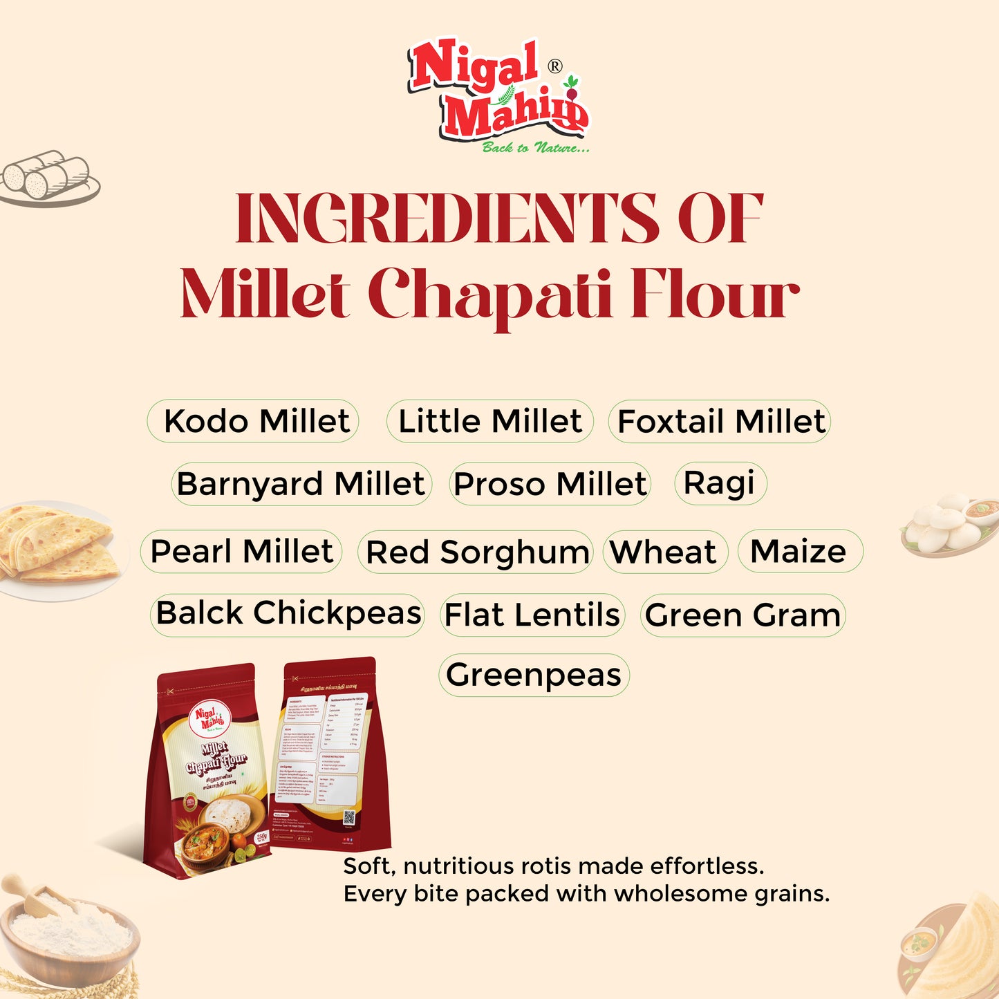 Millet Chapati Flour