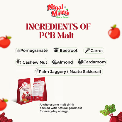 PCB (Pomegranate, Carrot, Beetroot) Malt